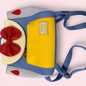 Loungefly Disney Blue and Yellow Snow White Backpack